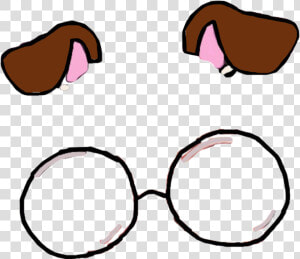  dogears  snapchat  snapchatfilter  glassesfilter  glasses   Snapchat Glasses Filter Png  Transparent Png