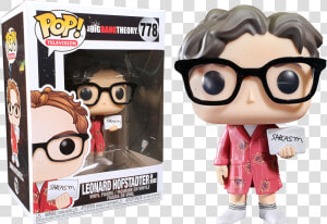 Pop Funko The Big Bang Theory Leonard Hofstadter   Funko Pop Leonard Hofstadter  HD Png Download