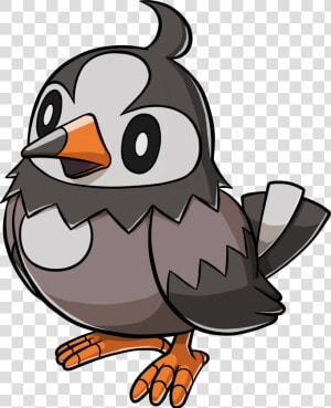 Transparent Pokemon Png Pack   Pokemon Starly Starly No Background  Png Download