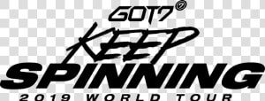 Got7 Keep Spinning Logo   Poster  HD Png Download