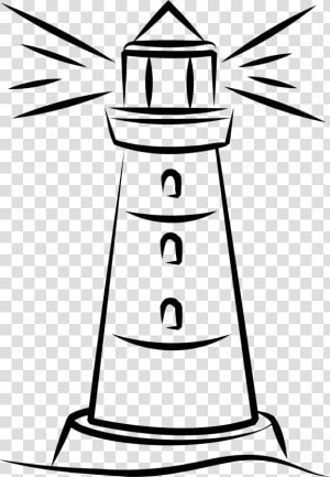 Lighthouse Png   Cartoon Lighthouse  Transparent Png