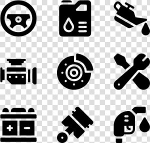 Car Spare Parts Vector  HD Png Download