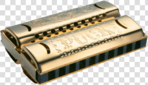 Hohner Double Puck Harmonica  HD Png Download