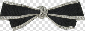 Transparent Black Ribbon Bow Png   Formal Wear  Png Download