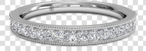 Milgrain Wedding Ring  HD Png Download