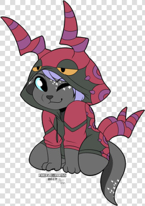  ych Commission  Circinus Scolipede Hoodie   Cartoon  HD Png Download