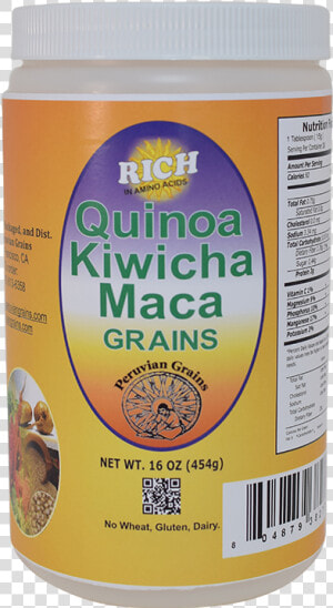 Quinoa Kiwicha Maca   Agaricus  HD Png Download