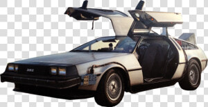 Classic car   Back To The Future Delorean Png  Transparent Png