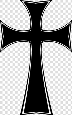 Celtic Cross Christian Cross Gothic Fashion Clip Art   Gothic Cross Clipart  HD Png Download