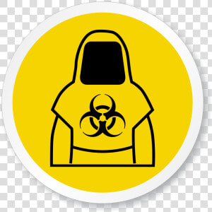 Mysafetysign Warning Biohazard With Graphic Sign 10   Biohazard Symbol  HD Png Download