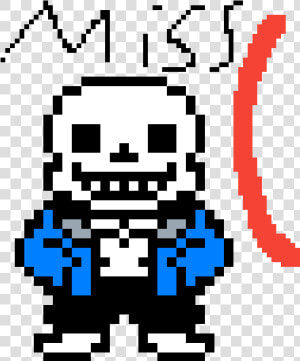 Sans Sprite Wink  HD Png Download