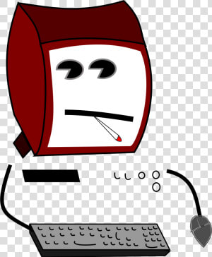 Computadora   Anthropomorphic Computer  HD Png Download