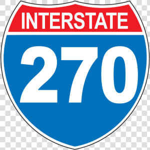 Interstate 270 Sign  HD Png Download