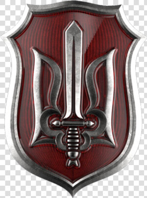 Trident Coat Of Arms Of Ukrainian Nationalists   Щит Герб Украины Png  Transparent Png