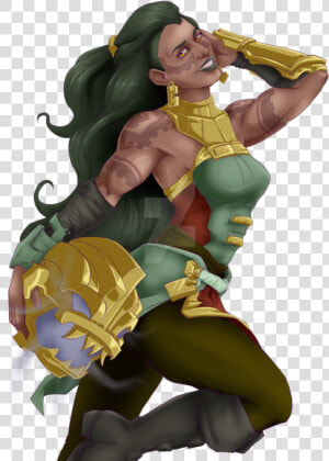 League Of Legends Illaoi Sexy  HD Png Download