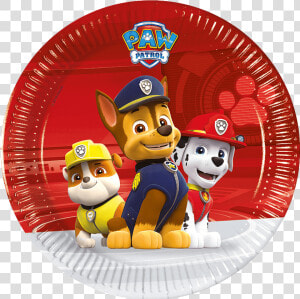 Paw Patrol Paper Plates Small   Piatti Paw Patrol  HD Png Download