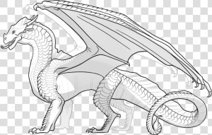 Wings Of Fire Rainwing Coloring Pages   Wings Of Fire Coloring Pages  HD Png Download