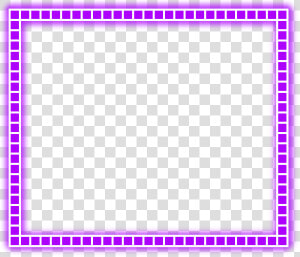  neon  freetoedit  square  purple  kare  frame  border   Alpine Museum  HD Png Download