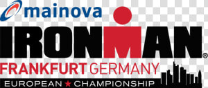 Ironman European Championship Frankfurt  HD Png Download