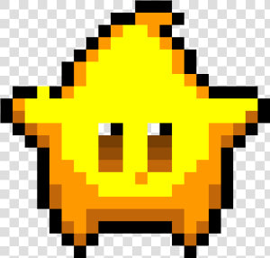 Luma From Super Mario Galaxy   Super Mario Galaxy Pixel Art  HD Png Download