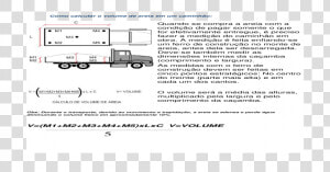 Calcular O Volume Em Um Caminhão  HD Png Download