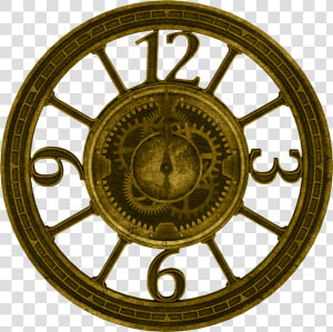 There S An Abundance Of Clocks  Gears  Clusters And   Steampunk Clock Face Png  Transparent Png