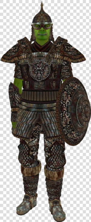 Oblivion Orcish Armor  HD Png Download