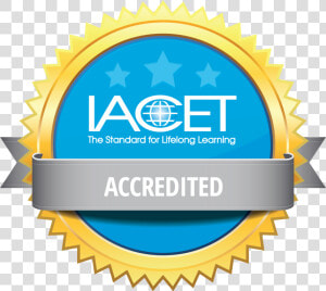 Iacet Accredited Provider Seal   Iacet Accredited Provider  HD Png Download