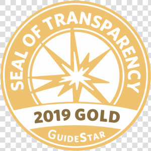 Guidestar   Seal Of Transparency Gold  HD Png Download