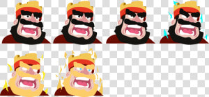 Gif De King Clash Royale   Clash Royale Png Gif  Transparent Png