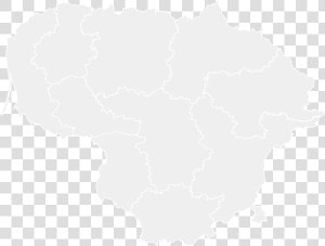 Printable Outline   Blank Lithuania Map   Many People Live In Lithuania  HD Png Download