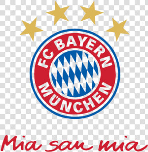 Fc Bayern Logo Mia San Mia  HD Png Download