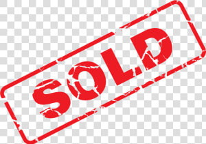 Property Sold   Sold Out Sign Free  HD Png Download