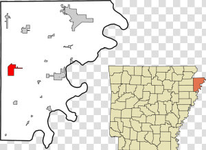 Mississippi County Arkansas Map Inspirational File   County Arkansas  HD Png Download