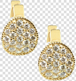 14 Karat Yellow Gold Beaded   Caroline Svedbom Örhängen Alexandra  HD Png Download