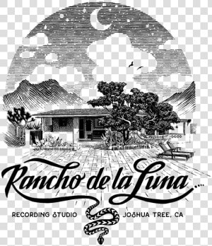 Rdl 032318trans Edited   Rancho De La Luna Logo  HD Png Download