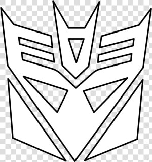 Decepticon Logo Png Transparent Vector Freebie Black   Transformers Decepticons Coloring Pages  Png Download