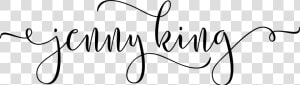 Jenny King Photography   Calligraphy  HD Png Download