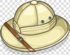 Cartoon Safari Hat Modern Item Detail Itembrowser   Pith Helmet Clipart  HD Png Download