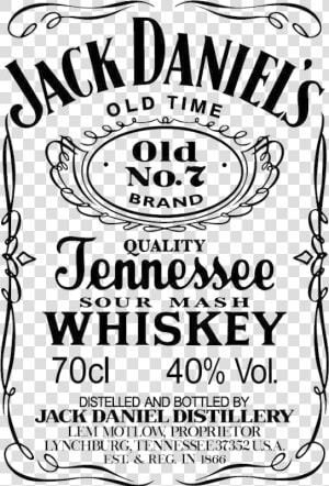 Arte Jack Daniels Png   Png Download   Jack Daniels Logo Png  Transparent Png