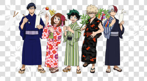 Boku No Hero Academia Kimono  HD Png Download