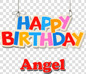 Angel Happy Birthday Name Png   Ivy Name Happy Birthday Ivy  Transparent Png