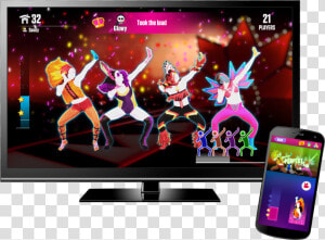 Jdnow Screen Phone Tv Poundthealarm E3 140609 4pm   Just Dance 2014  HD Png Download