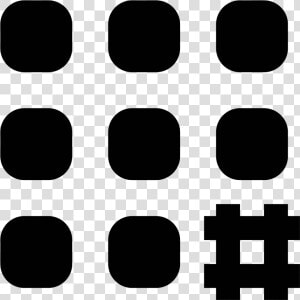 Hashtag Activity Icon Free Download Png And   Monochrome  Transparent Png