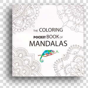 The Coloring Pocket Book Of Mandalas Class   Art Paper  HD Png Download