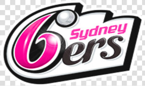 Sydney Sixer Hd Png Logo   Sydney Sixers  Transparent Png