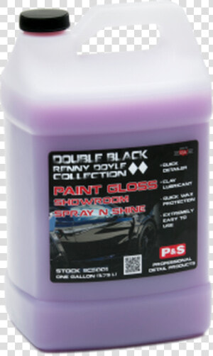 P  amp  S Double Black Paint Gloss Showroom Purple Clay   P amp s Paint Gloss Spray N Shine  HD Png Download