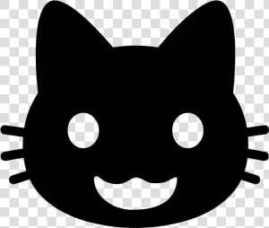 Transparent Cat Emoji Png   Black Cat Emoji Png  Png Download