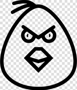 Game Mobile Angry Bird Cartoon Emotion   Angrybird Icon  HD Png Download