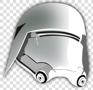 First Order Snowtrooper   First Order Helm Transparent  HD Png Download